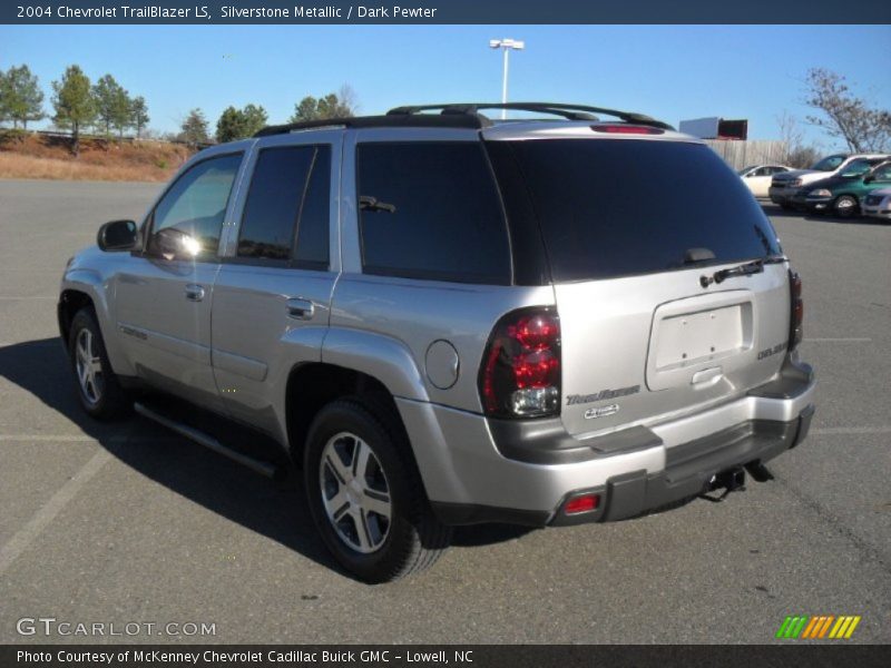 Silverstone Metallic / Dark Pewter 2004 Chevrolet TrailBlazer LS