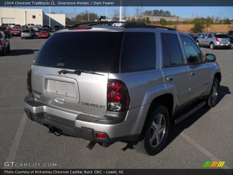 Silverstone Metallic / Dark Pewter 2004 Chevrolet TrailBlazer LS