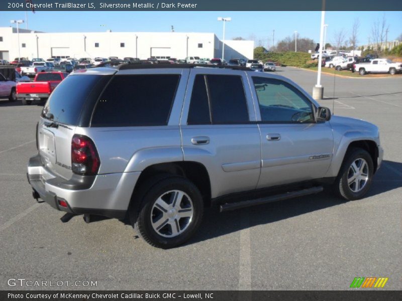 Silverstone Metallic / Dark Pewter 2004 Chevrolet TrailBlazer LS