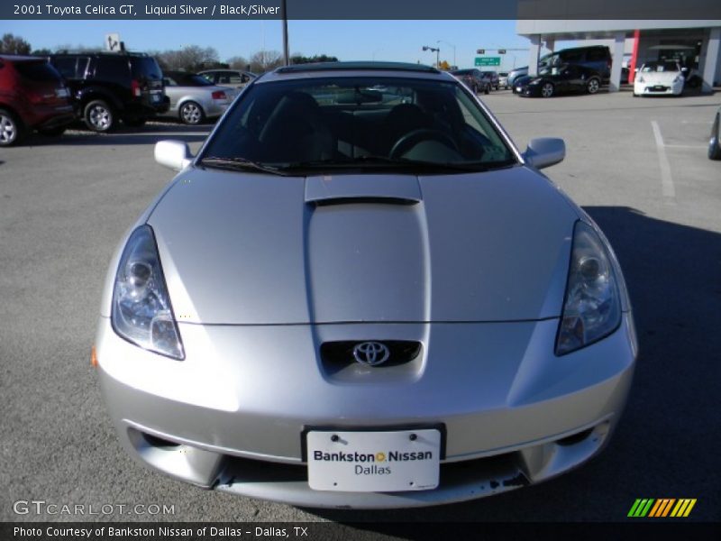 Liquid Silver / Black/Silver 2001 Toyota Celica GT