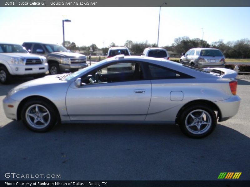 Liquid Silver / Black/Silver 2001 Toyota Celica GT