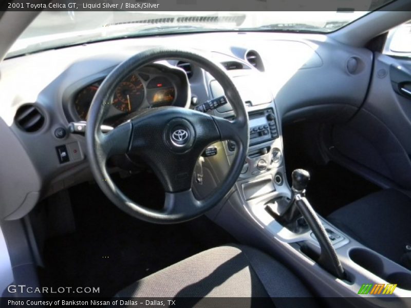 Liquid Silver / Black/Silver 2001 Toyota Celica GT