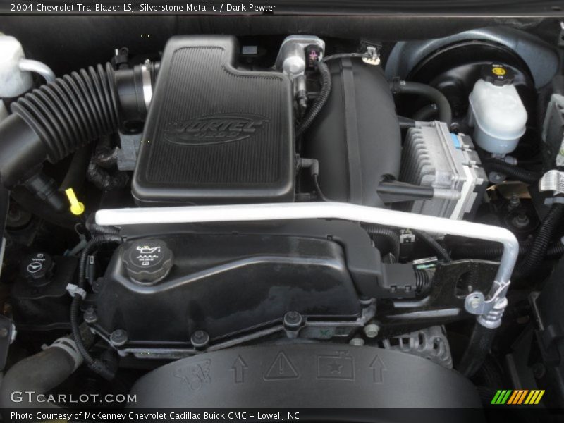 Silverstone Metallic / Dark Pewter 2004 Chevrolet TrailBlazer LS