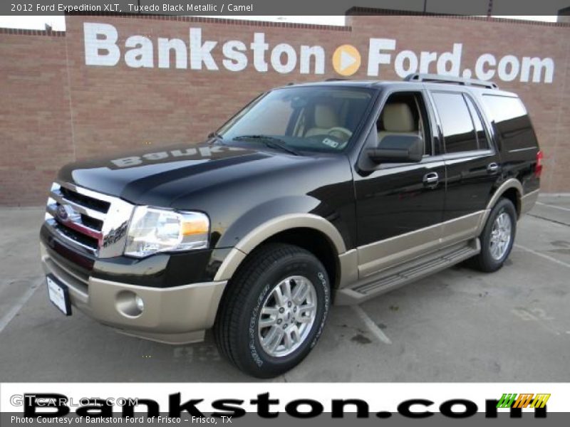 Tuxedo Black Metallic / Camel 2012 Ford Expedition XLT