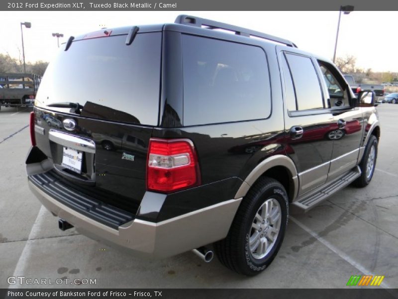 Tuxedo Black Metallic / Camel 2012 Ford Expedition XLT