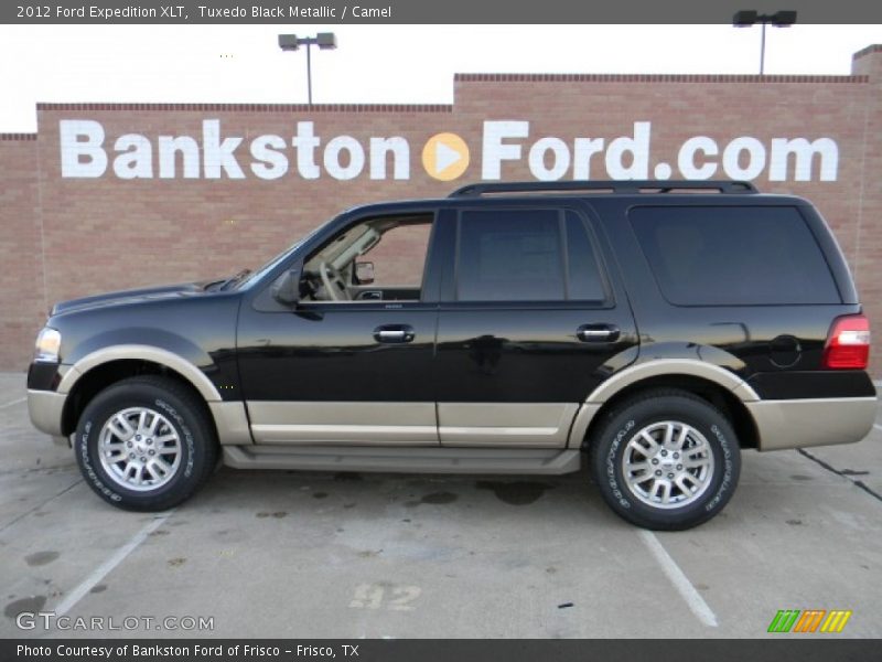 Tuxedo Black Metallic / Camel 2012 Ford Expedition XLT