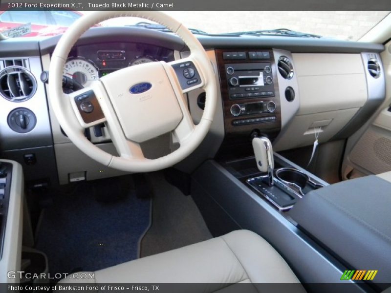 Tuxedo Black Metallic / Camel 2012 Ford Expedition XLT
