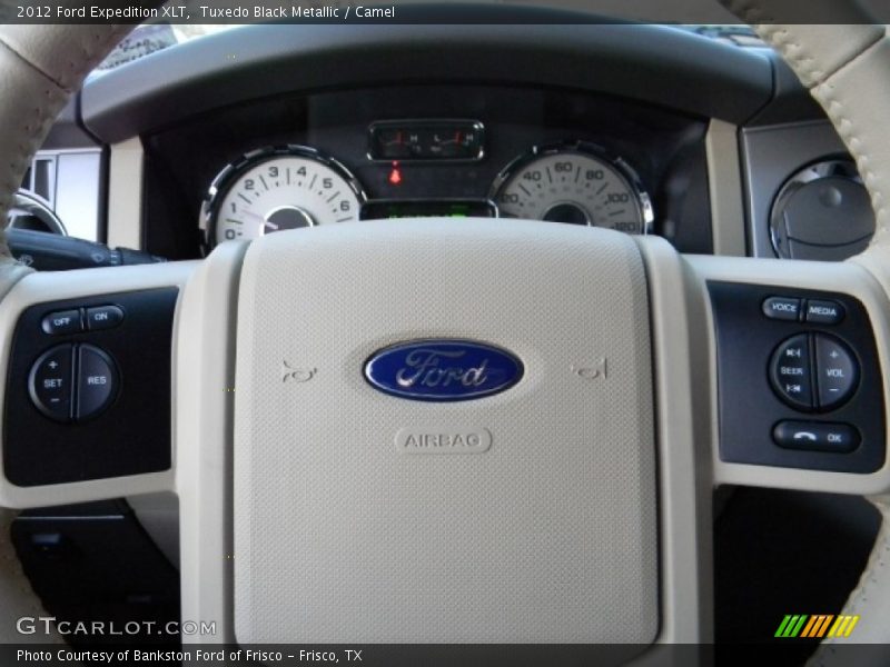 Tuxedo Black Metallic / Camel 2012 Ford Expedition XLT