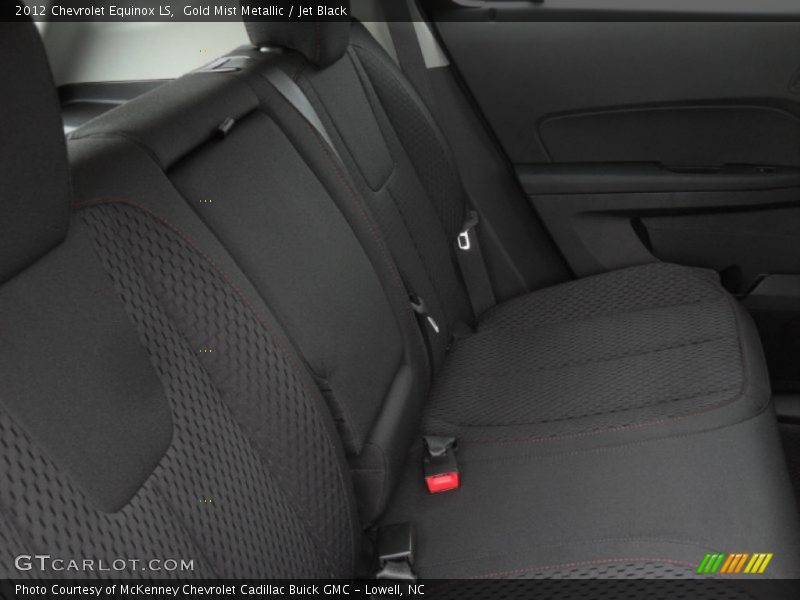 Gold Mist Metallic / Jet Black 2012 Chevrolet Equinox LS