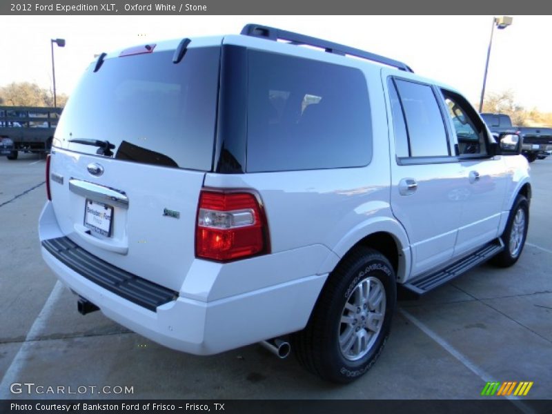 Oxford White / Stone 2012 Ford Expedition XLT