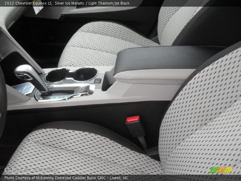 Silver Ice Metallic / Light Titanium/Jet Black 2012 Chevrolet Equinox LS
