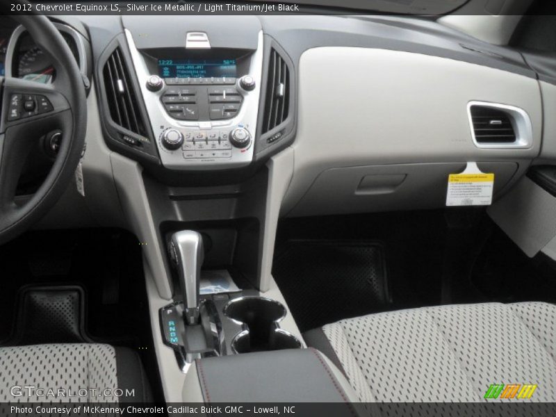 Silver Ice Metallic / Light Titanium/Jet Black 2012 Chevrolet Equinox LS