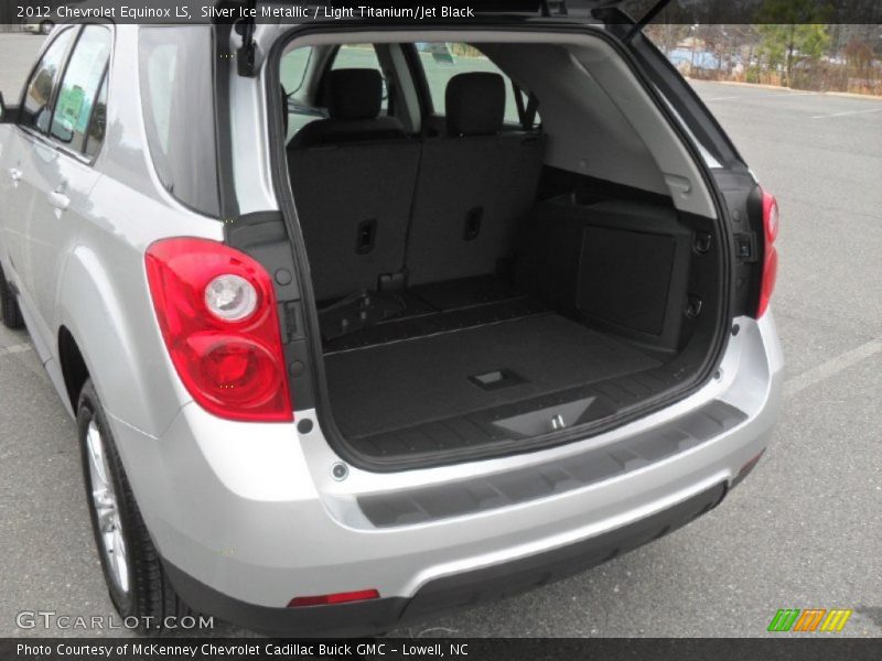 Silver Ice Metallic / Light Titanium/Jet Black 2012 Chevrolet Equinox LS