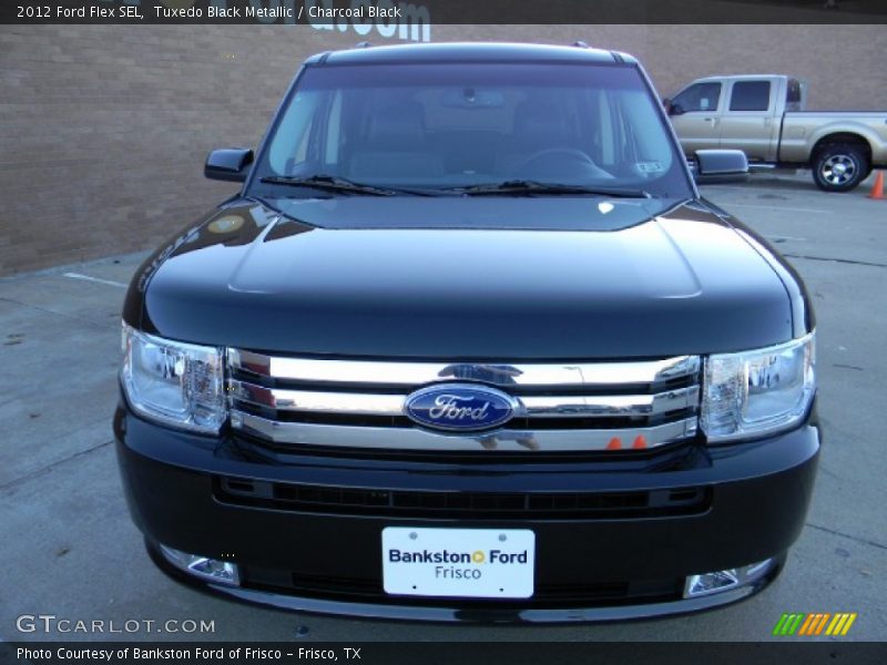 Tuxedo Black Metallic / Charcoal Black 2012 Ford Flex SEL