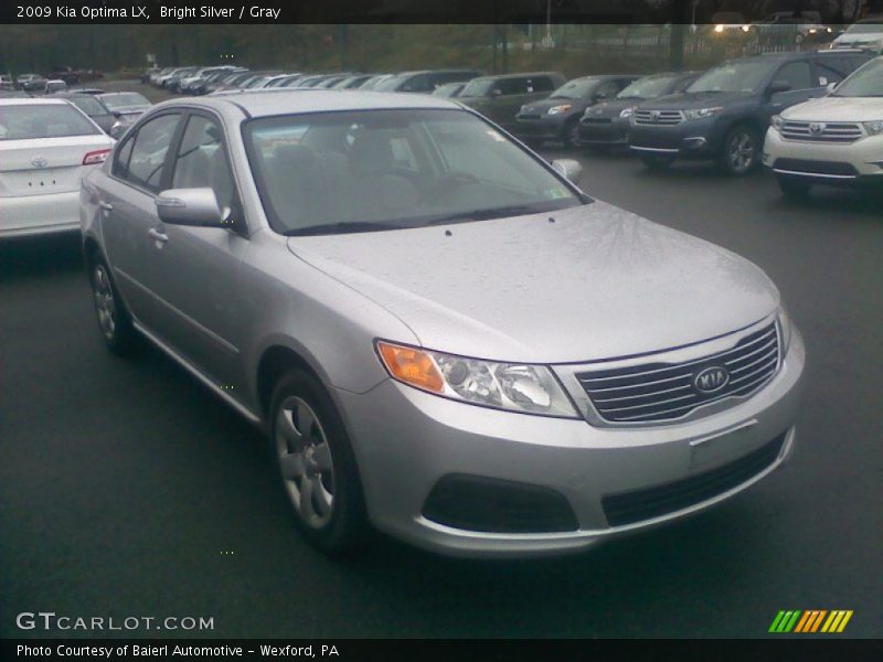 Bright Silver / Gray 2009 Kia Optima LX