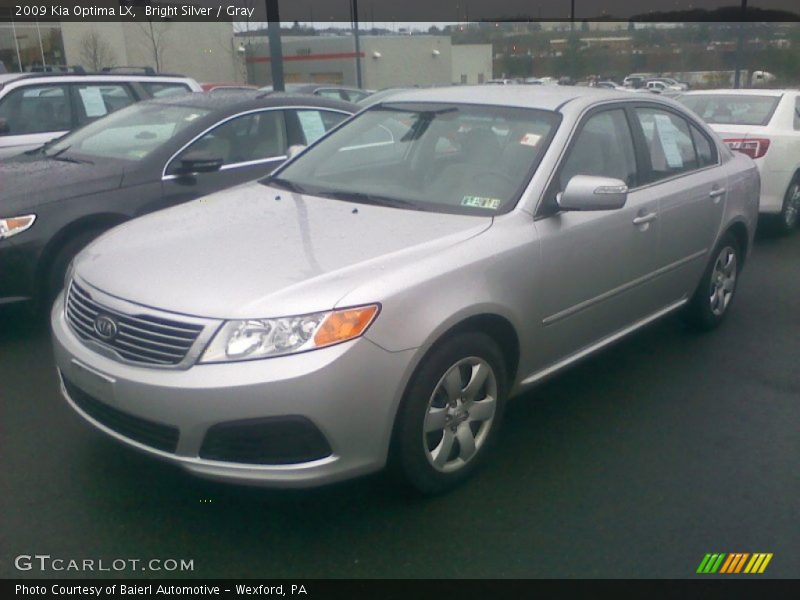 Bright Silver / Gray 2009 Kia Optima LX