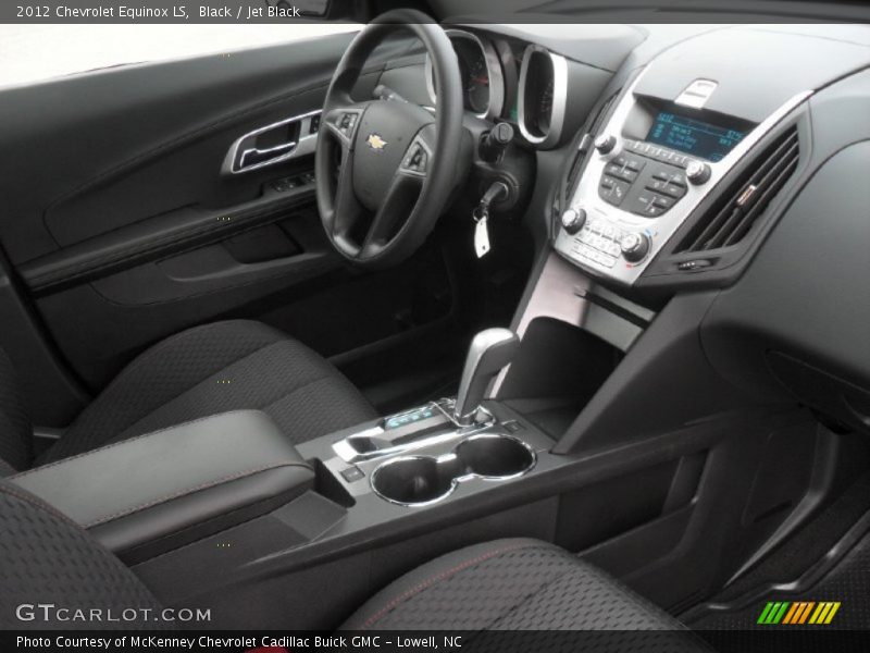 Black / Jet Black 2012 Chevrolet Equinox LS