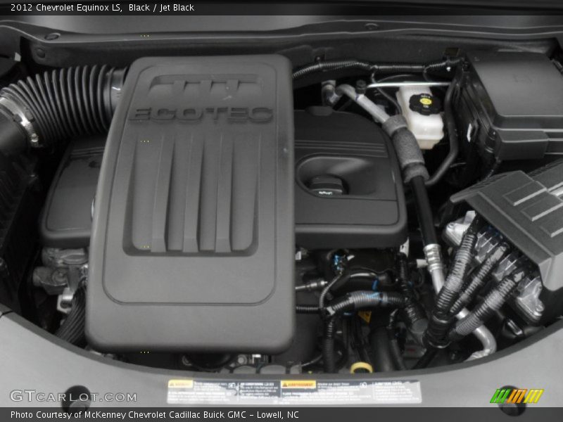 Black / Jet Black 2012 Chevrolet Equinox LS
