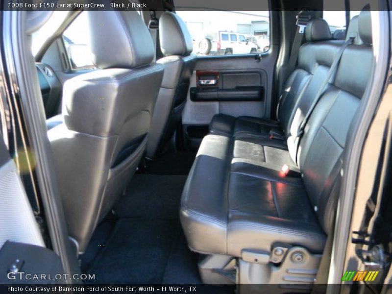 Black / Black 2008 Ford F150 Lariat SuperCrew