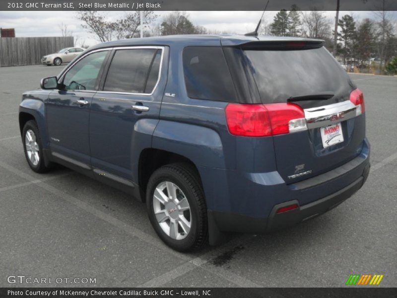 Steel Blue Metallic / Jet Black 2012 GMC Terrain SLE