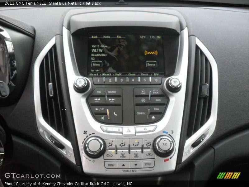 Steel Blue Metallic / Jet Black 2012 GMC Terrain SLE