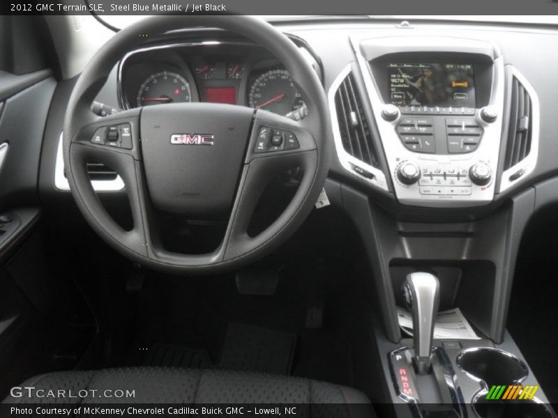 Steel Blue Metallic / Jet Black 2012 GMC Terrain SLE