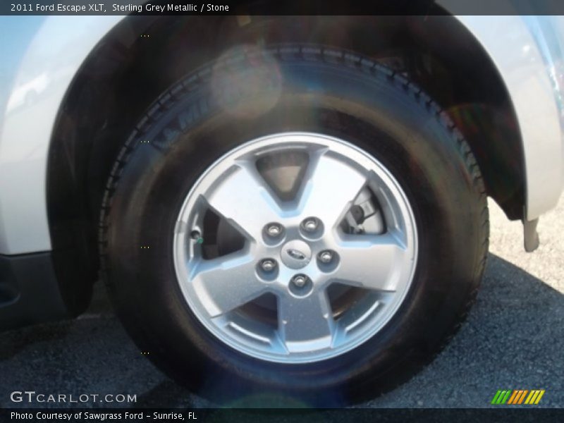 Sterling Grey Metallic / Stone 2011 Ford Escape XLT