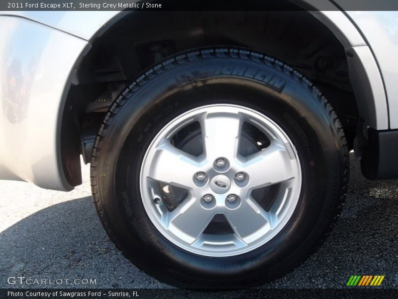Sterling Grey Metallic / Stone 2011 Ford Escape XLT