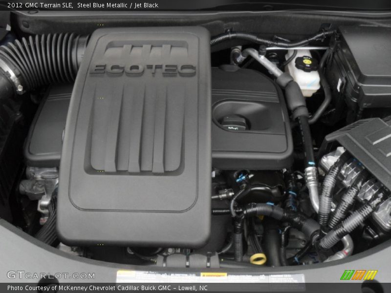 Steel Blue Metallic / Jet Black 2012 GMC Terrain SLE