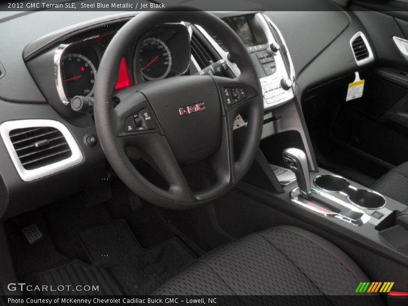 Steel Blue Metallic / Jet Black 2012 GMC Terrain SLE