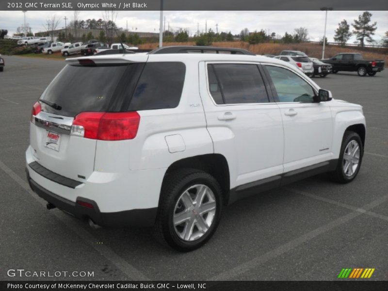 Olympic White / Jet Black 2012 GMC Terrain SLE