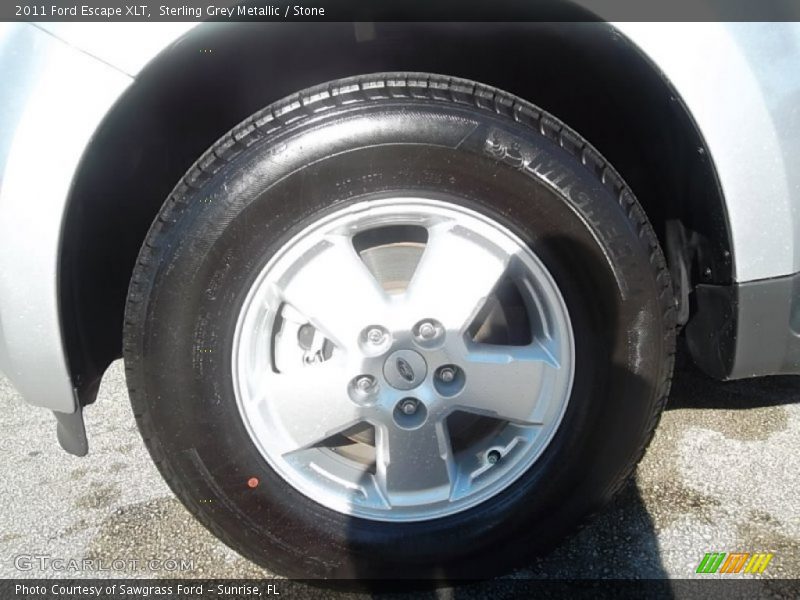 Sterling Grey Metallic / Stone 2011 Ford Escape XLT