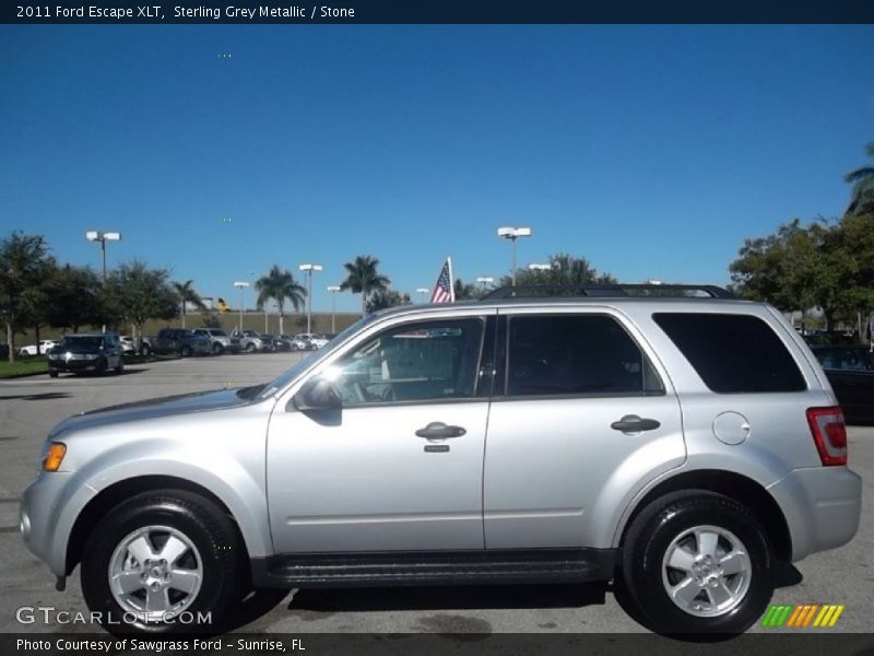 Sterling Grey Metallic / Stone 2011 Ford Escape XLT