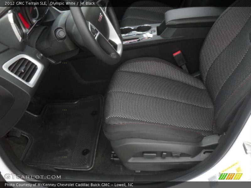 Olympic White / Jet Black 2012 GMC Terrain SLE