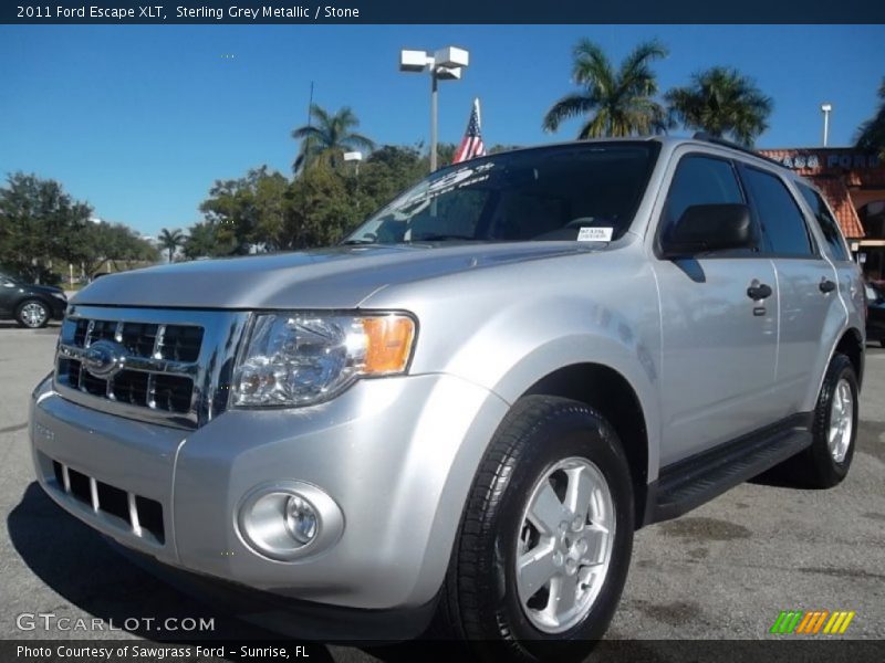 Sterling Grey Metallic / Stone 2011 Ford Escape XLT
