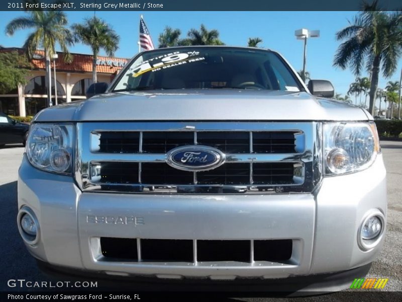 Sterling Grey Metallic / Stone 2011 Ford Escape XLT