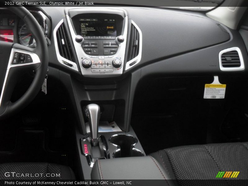 Olympic White / Jet Black 2012 GMC Terrain SLE