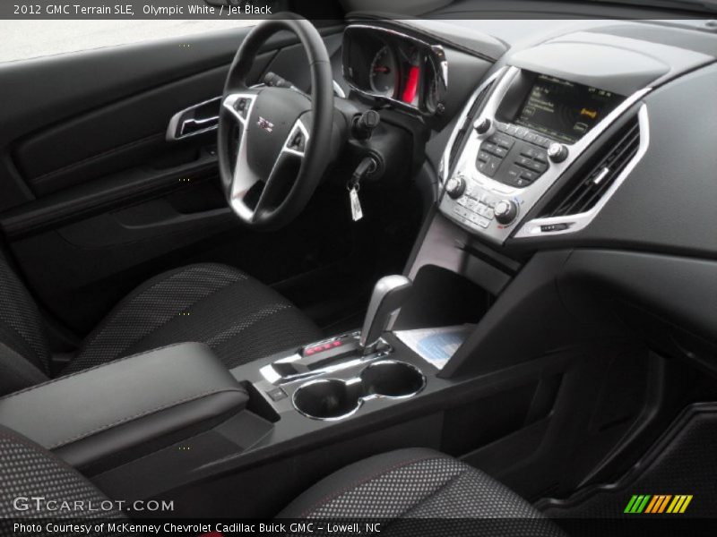 Olympic White / Jet Black 2012 GMC Terrain SLE