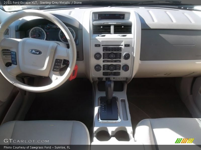 Sterling Grey Metallic / Stone 2011 Ford Escape XLT