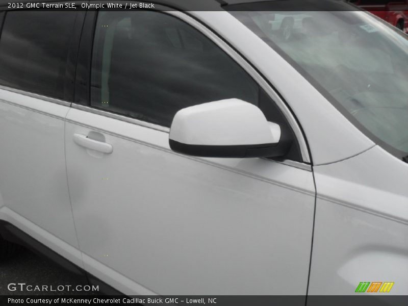 Olympic White / Jet Black 2012 GMC Terrain SLE
