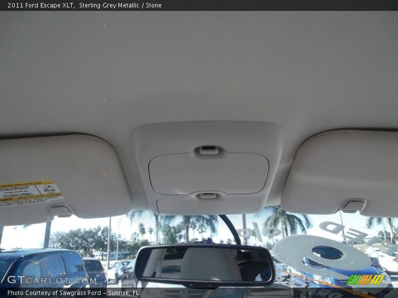 Sterling Grey Metallic / Stone 2011 Ford Escape XLT
