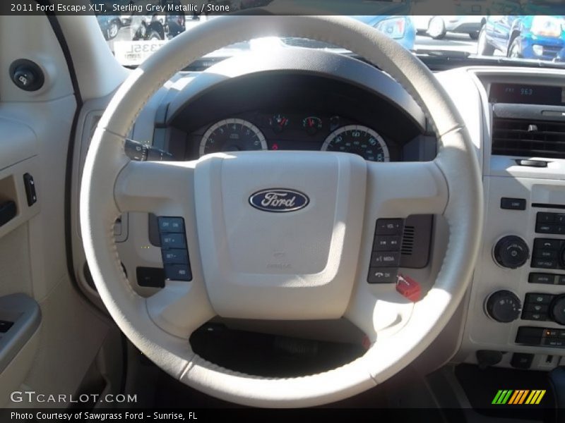 Sterling Grey Metallic / Stone 2011 Ford Escape XLT