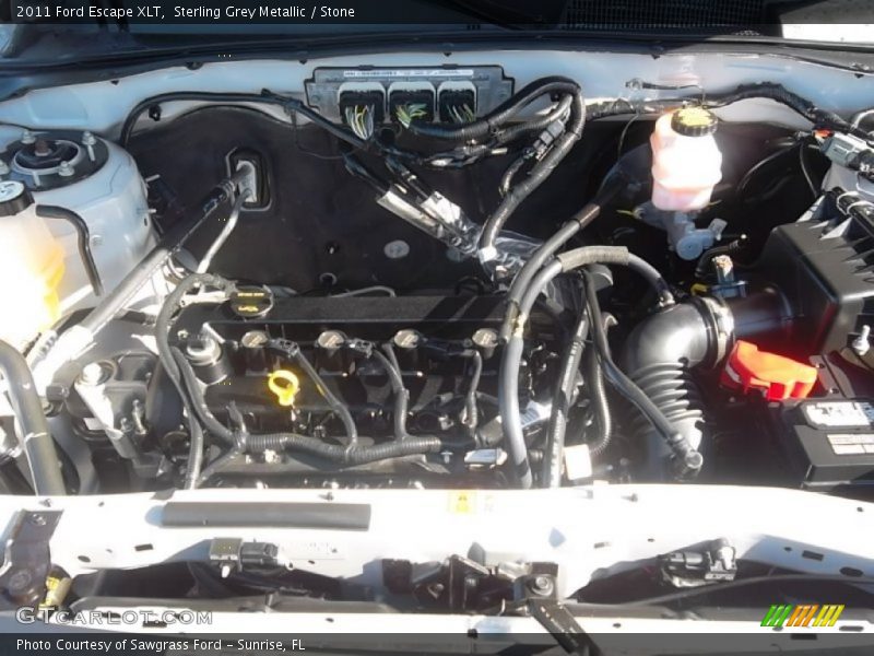 Sterling Grey Metallic / Stone 2011 Ford Escape XLT