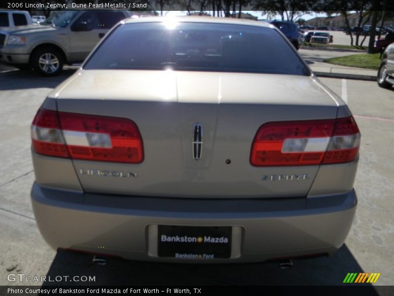 Dune Pearl Metallic / Sand 2006 Lincoln Zephyr
