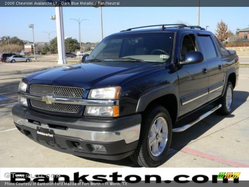 Dark Blue Metallic / Tan/Neutral 2006 Chevrolet Avalanche LT