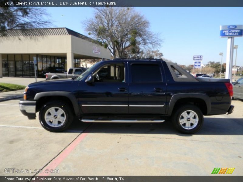 Dark Blue Metallic / Tan/Neutral 2006 Chevrolet Avalanche LT