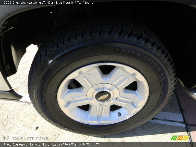 Dark Blue Metallic / Tan/Neutral 2006 Chevrolet Avalanche LT