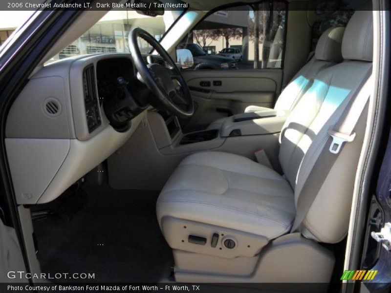 Dark Blue Metallic / Tan/Neutral 2006 Chevrolet Avalanche LT