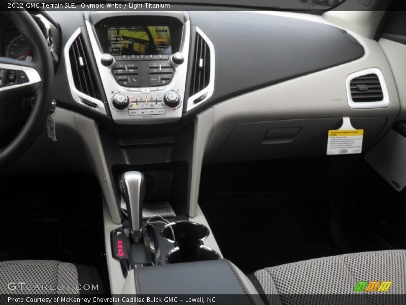 Olympic White / Light Titanium 2012 GMC Terrain SLE