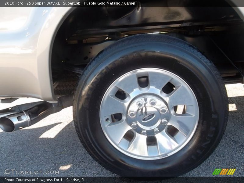 Pueblo Gold Metallic / Camel 2010 Ford F250 Super Duty XLT SuperCab